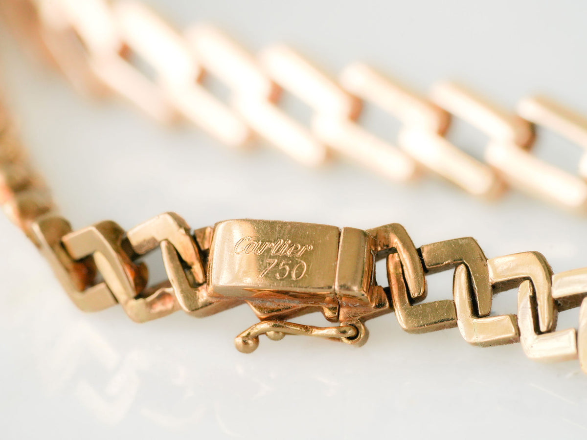 Cartier chain clearance link necklace